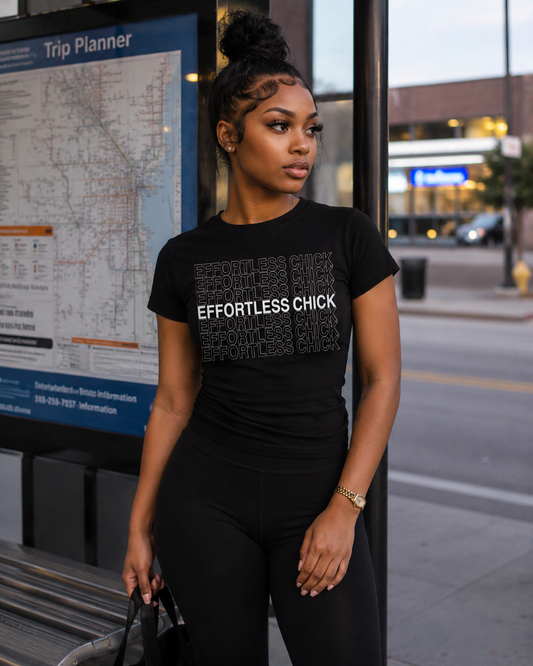 EFFORTLESS CHICK REPEAT TEE